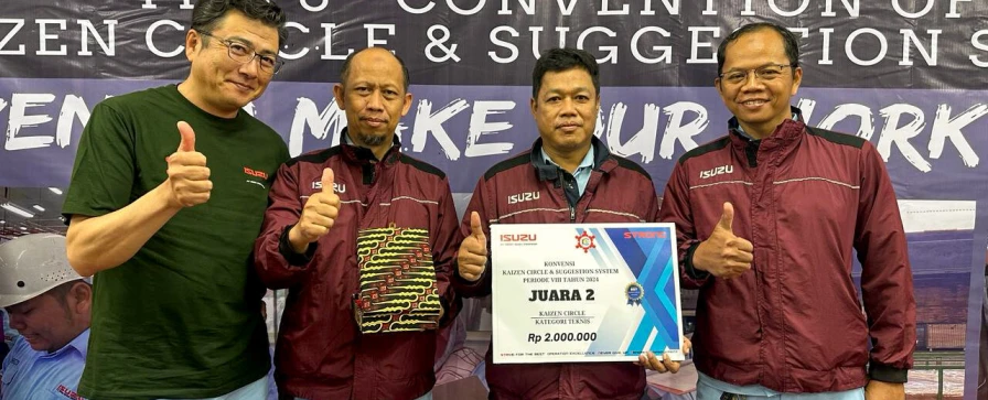 Pemenang Konvensi Kaizen Circle dan Sugestion System Periode 8 Tahun 024